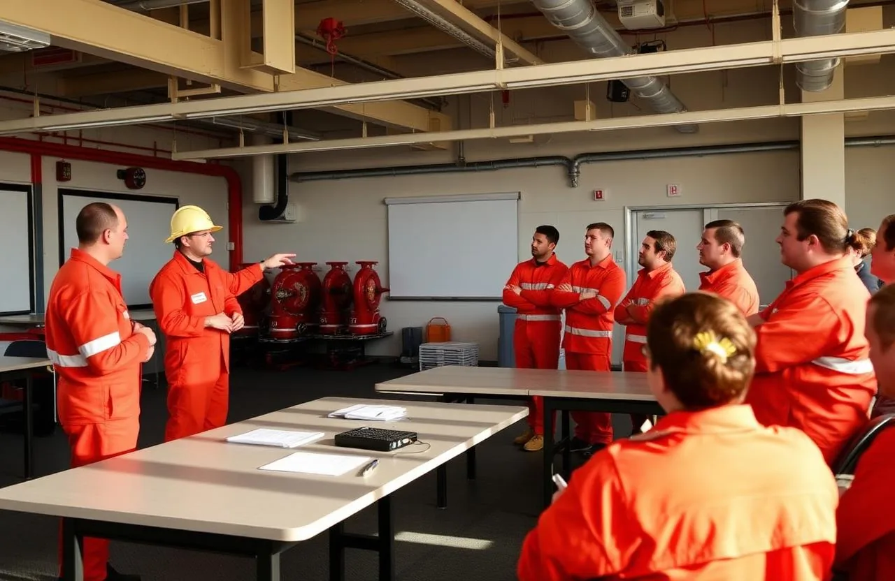 Maritime safety training